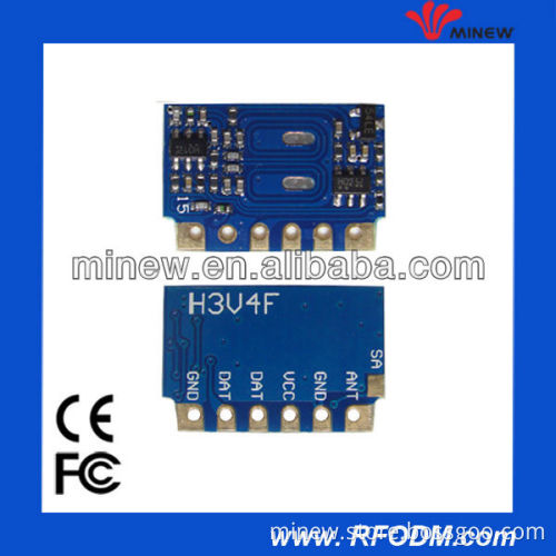 Super low consumption 433MHz rf receiver module